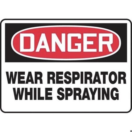 Accuform OSHA DANGER Safety Sign FACE SHIELD MPPE077XP MPPE077XP